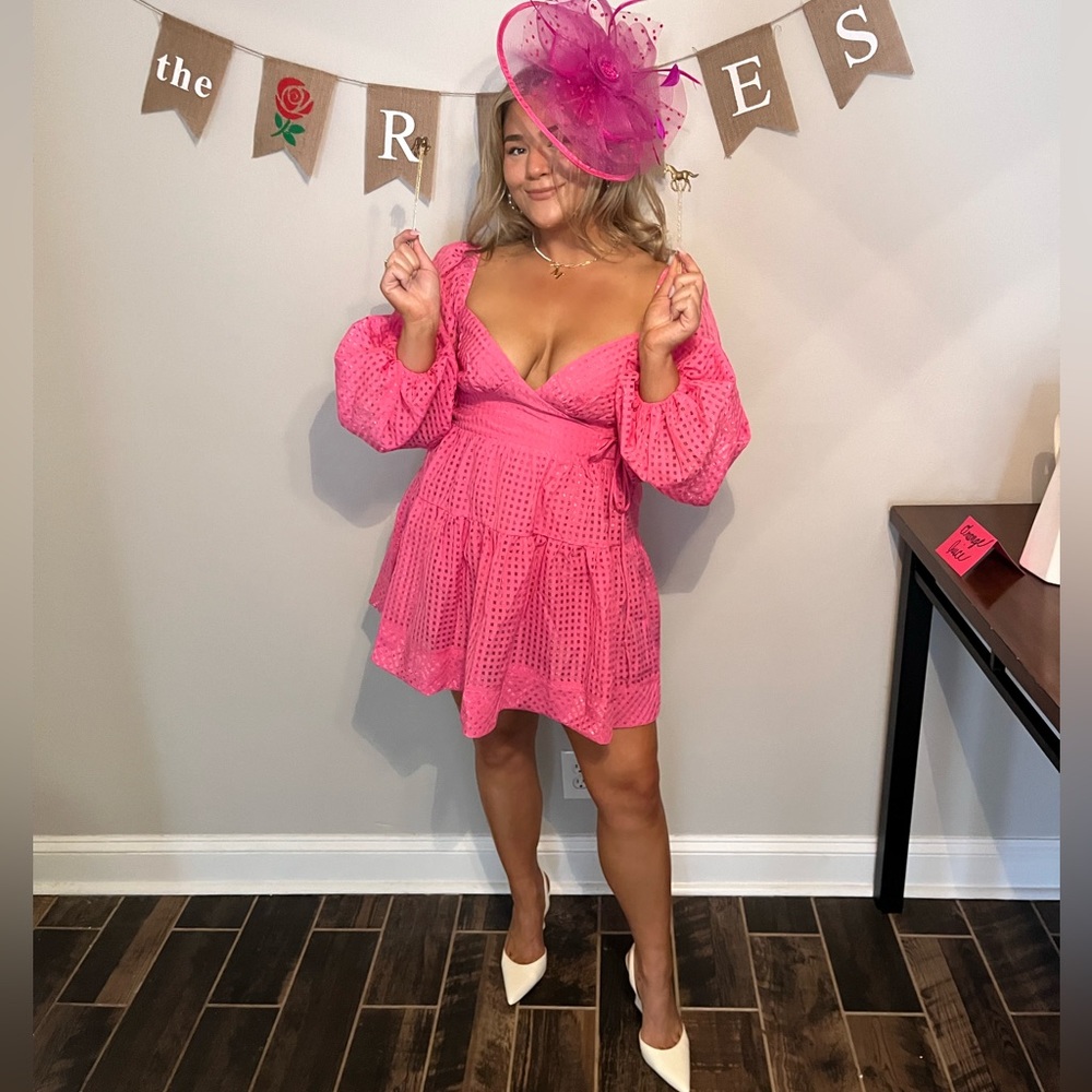 Petal & Pup Hot Pink Sundress